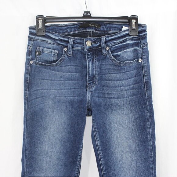 KanCan Medium Dark Wash Skinny Leg Jeans - Picture 2 of 8